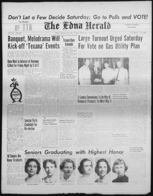 The Edna Herald (Edna, Tex.), Vol. 50, No. 27, Ed. 1 Thursday, May 3, 1956