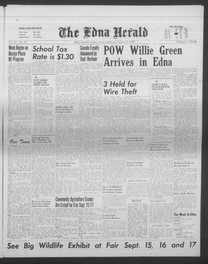Primary view of object titled 'The Edna Herald (Edna, Tex.), Vol. 47, No. 38, Ed. 1 Thursday, August 27, 1953'.