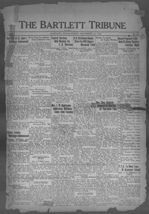 The Bartlett Tribune and News (Bartlett, Tex.), Vol. 49, No. 10, Ed. 1, Friday, November 15, 1935