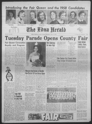 The Edna Herald (Edna, Tex.), Vol. 52, No. 40, Ed. 1 Thursday, September 4, 1958