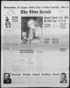 The Edna Herald (Edna, Tex.), Vol. 50, No. 18, Ed. 1 Thursday, March 1, 1956