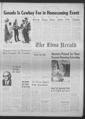 The Edna Herald (Edna, Tex.), Vol. 60, No. 1, Ed. 1 Thursday, November 11, 1965