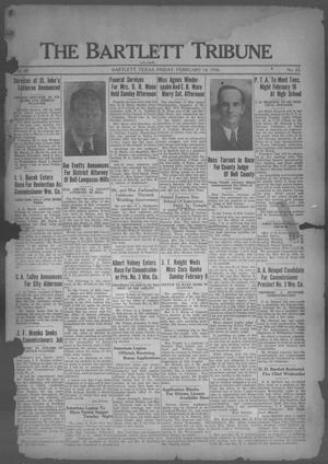 The Bartlett Tribune and News (Bartlett, Tex.), Vol. 49, No. 22, Ed. 1, Friday, February 14, 1936