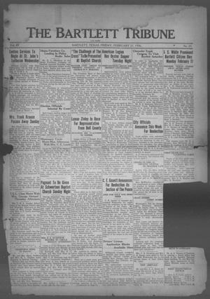 The Bartlett Tribune and News (Bartlett, Tex.), Vol. 49, No. 23, Ed. 1, Friday, February 21, 1936