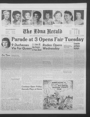 Primary view of object titled 'The Edna Herald (Edna, Tex.), Vol. 47, No. 40, Ed. 1 Thursday, September 10, 1953'.