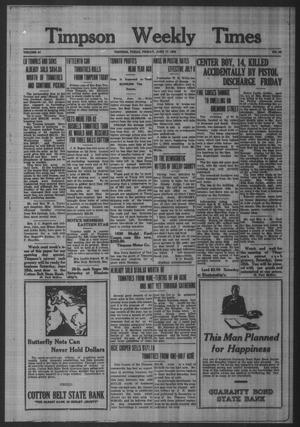 Timpson Weekly Times (Timpson, Tex.), Vol. 47, No. 25, Ed. 1 Friday, June 17, 1932