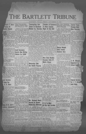 The Bartlett Tribune and News (Bartlett, Tex.), Vol. 51, No. 9, Ed. 1, Friday, November 19, 1937