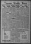 Thumbnail image of item number 1 in: 'Timpson Weekly Times (Timpson, Tex.), Vol. 43, No. 43, Ed. 1 Friday, October 26, 1928'.