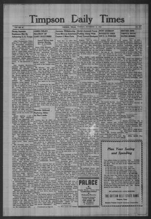 Timpson Daily Times (Timpson, Tex.), Vol. 43, No. 223, Ed. 1 Tuesday, November 14, 1944