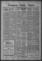 Newspaper: Timpson Daily Times (Timpson, Tex.), Vol. 44, No. 100, Ed. 1 Saturday…