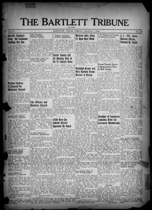 Primary view of object titled 'The Bartlett Tribune and News (Bartlett, Tex.), Vol. 53, No. 24, Ed. 1, Friday, March 1, 1940'.
