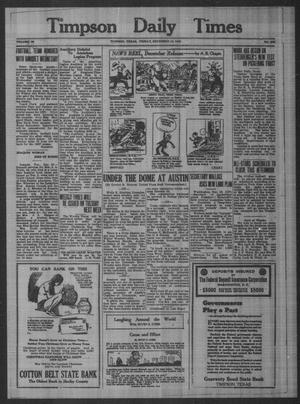 Timpson Daily Times (Timpson, Tex.), Vol. 35, No. 250, Ed. 1 Friday, December 18, 1936