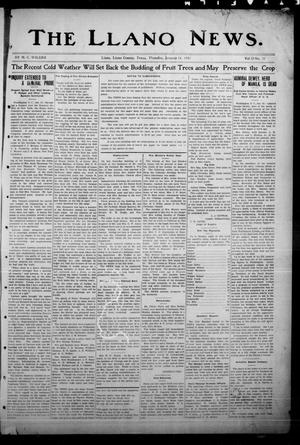 The Llano News. (Llano, Tex.), Vol. 33, No. 31, Ed. 1 Thursday, January 18, 1917
