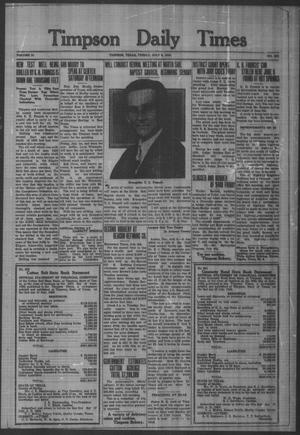 Timpson Daily Times (Timpson, Tex.), Vol. 31, No. 135, Ed. 1 Friday, July 8, 1932