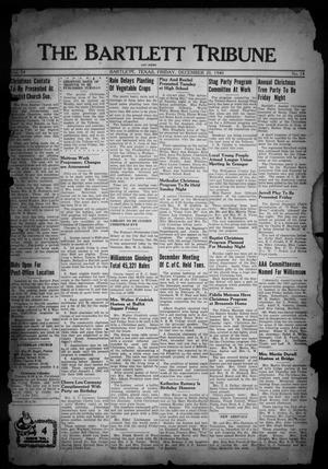 The Bartlett Tribune and News (Bartlett, Tex.), Vol. 54, No. 14, Ed. 1, Friday, December 20, 1940