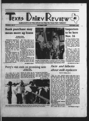 Primary view of object titled 'Texas Dairy Review (Stephenville, Tex.), Vol. 1, No. 9, Ed. 1 Thursday, November 5, 1992'.