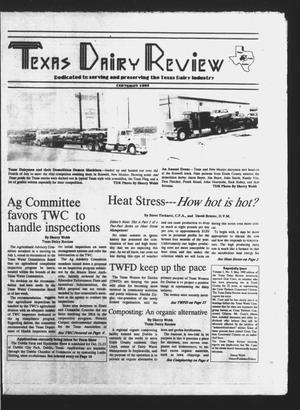 Primary view of object titled 'Texas Dairy Review (Stephenville, Tex.), Vol. 1, No. 5, Ed. 1 Thursday, July 9, 1992'.