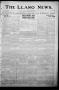 Newspaper: The Llano News. (Llano, Tex.), Vol. 33, No. 47, Ed. 1 Thursday, May 1…