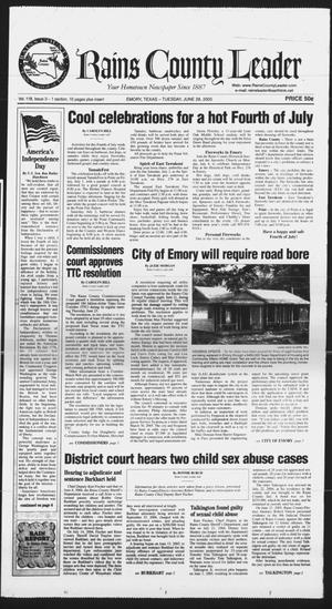 Rains County Leader (Emory, Tex.), Vol. 118, No. 3, Ed. 1 Tuesday, June 28, 2005