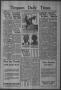 Newspaper: Timpson Daily Times (Timpson, Tex.), Vol. 32, No. 182, Ed. 1 Wednesda…