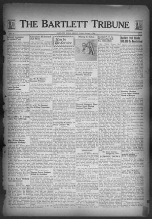 The Bartlett Tribune and News (Bartlett, Tex.), Vol. 57, No. 3, Ed. 1, Friday, October 1, 1943
