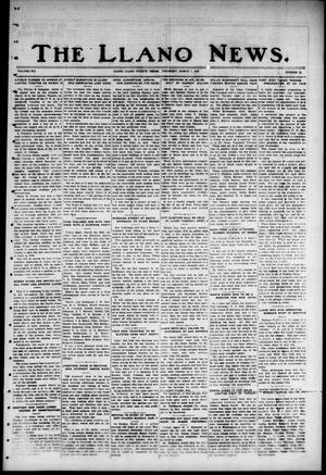 The Llano News. (Llano, Tex.), Vol. 41, No. 25, Ed. 1 Thursday, March 7, 1929