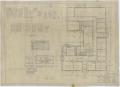 Thumbnail image of item number 1 in: 'High School Building, Haskell, Texas: Floor Plan and Schedules'.