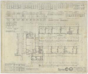 Primary view of object titled 'School Building Girard, Texas: Floor Plan'.