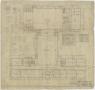 Thumbnail image of item number 1 in: 'High School Building Kermit, Texas: Floor Plan'.
