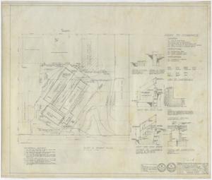 Primary view of object titled 'School Building Girard, Texas: Plot Plan and Index'.