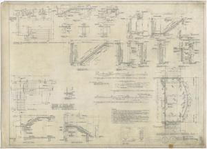 Primary view of object titled 'High School Building Monahans, Texas: Basement Framing Plan'.