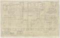 Thumbnail image of item number 2 in: 'Grade School Building, Haskell, Texas: Foundation Plan'.