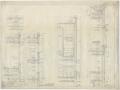 Thumbnail image of item number 2 in: 'High School Building Monahans, Texas: Auditorium Wing Wall Sections'.