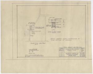 Primary view of object titled 'Grade School Building, Haskell, Texas: Boy's Toilet Plan'.