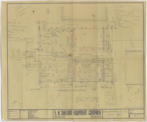 Primary view of object titled 'School Science Building Iraan, Texas: Floor Plan'.