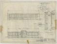 Technical Drawing: Activity Building, Haskell, Texas: Elevations