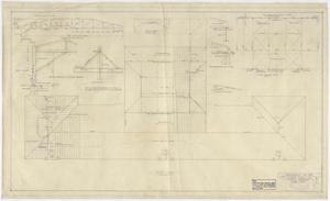 Primary view of object titled 'Grade School Building, Haskell, Texas: Roof Plan'.