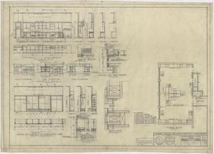 Primary view of object titled 'Homemaking Building, Haskell, Texas: Laboratory Plans'.