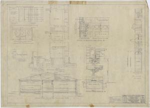 Primary view of object titled 'High School Building, Haskell, Texas: Miscellaneous Details'.