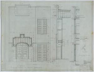 Primary view of object titled 'Holy Trinity Parish School Building, Dallas, Texas: Entrance Plans'.