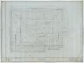 Thumbnail image of item number 1 in: 'First Christian Church, Lufkin, Texas: Roof Plan'.
