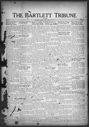 Primary view of object titled 'The Bartlett Tribune and News (Bartlett, Tex.), Vol. 61, No. 21, Ed. 1, Friday, March 19, 1948'.