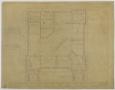 Thumbnail image of item number 2 in: 'First Methodist Episcopal Church, De Leon, Texas: Basement Plan'.