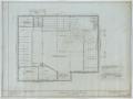 Technical Drawing: First Christian Church, Lufkin, Texas: Balcony Floor Plan