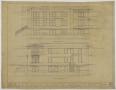 Thumbnail image of item number 1 in: 'First Methodist Episcopal Church, De Leon, Texas: Elevations'.