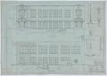 Technical Drawing: Holy Trinity Parish School Building, Dallas, Texas: Elevations