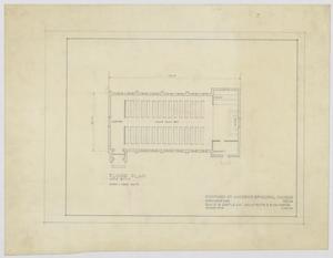 Primary view of object titled 'St. Andrews Episcopal Church, Breckenridge, Texas: Floor Plan'.