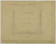 Thumbnail image of item number 2 in: 'First Methodist Episcopal Church, De Leon, Texas: Roof Plan'.