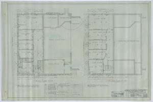 Primary view of object titled 'First Methodist Church Addition, Anson, Texas: Floor Plans'.