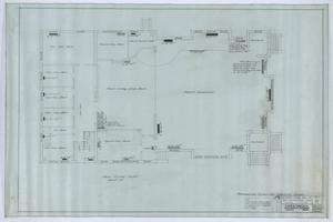 Primary view of object titled 'First Methodist Church Addition, Anson, Texas: Main Floor Plan'.